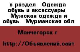  в раздел : Одежда, обувь и аксессуары » Мужская одежда и обувь . Мурманская обл.,Мончегорск г.